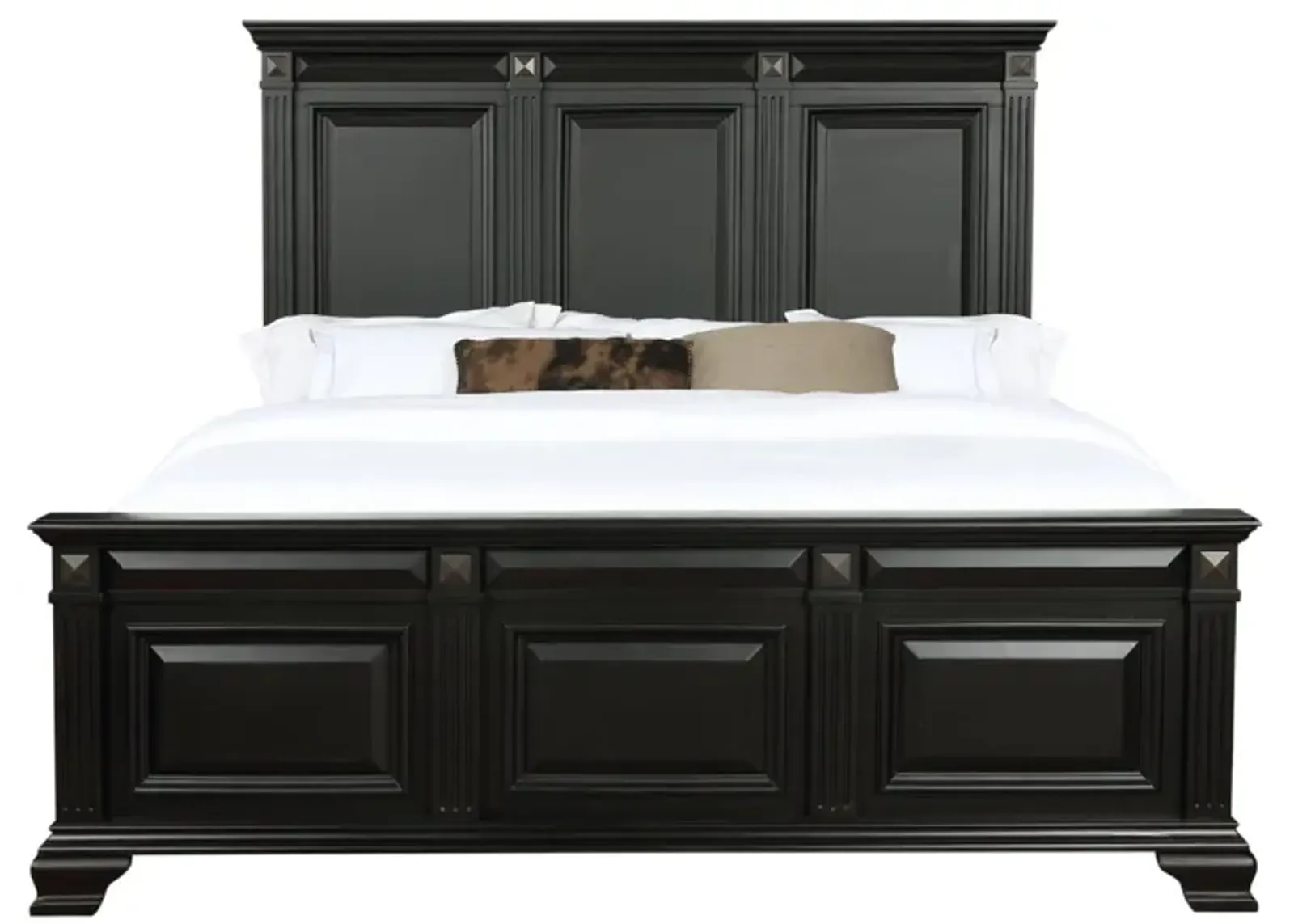 HALIFAX BLACK KING BED