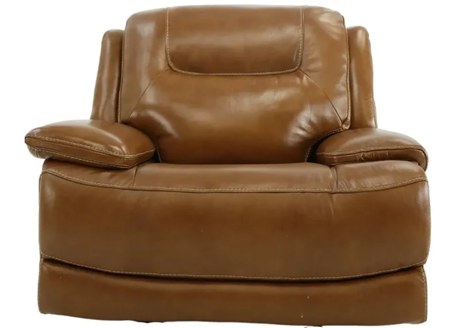 BERLIN BUCKSKIN LEATHER 2P POWER RECLINER