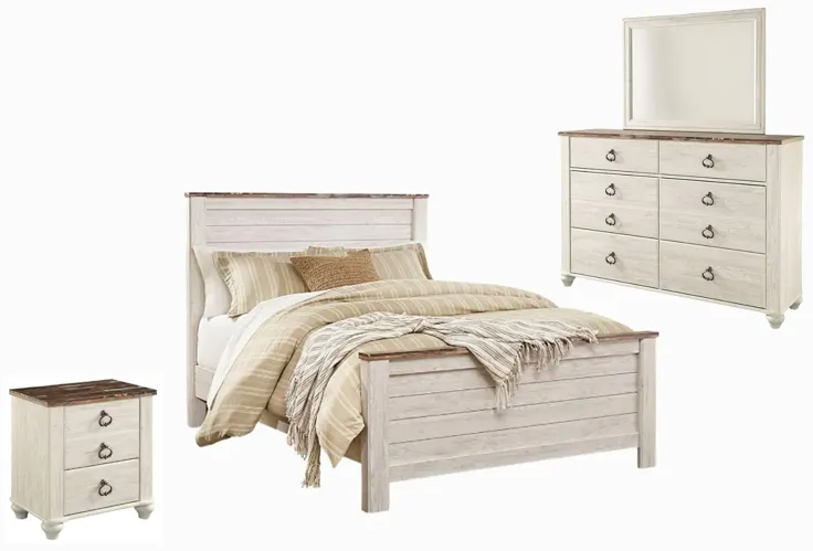 WILLOWTON FULL BEDROOM SET