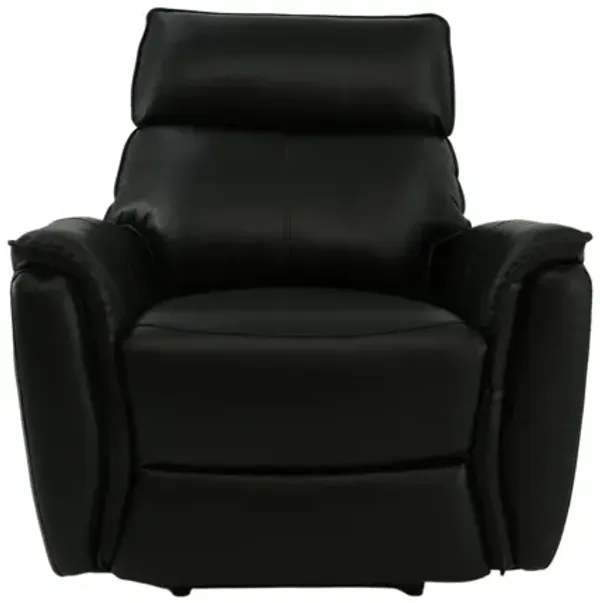 ETHANS BLACK POWER RECLINER P2