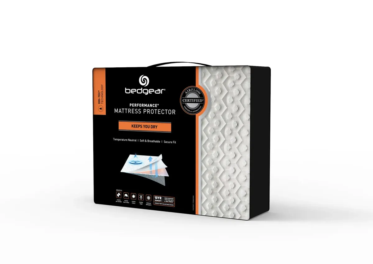 TWIN DRI-TEC MOISTURE WICKING PERFORMANCE MATTRESS PROTECTOR