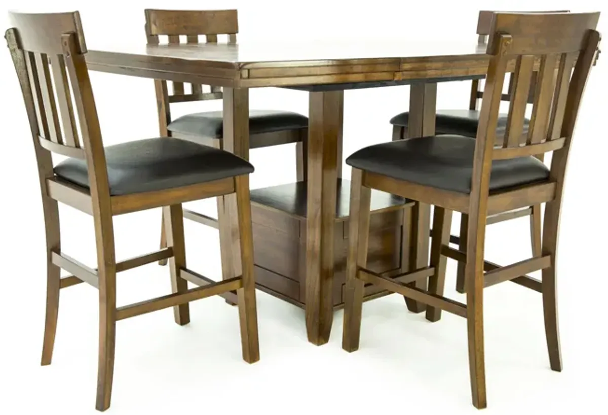 RALENE 5 PIECE PUB DINING SET