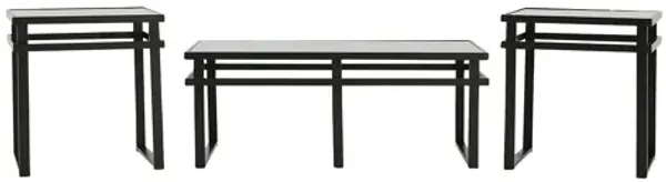 LANEY 3 PIECE OCCASIONAL TABLE SET
