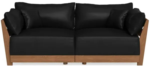 Modular Bondi Espresso 2-Seater Sofa in Onyx | Classic Blend
