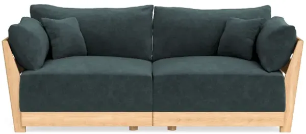 Modular Bondi Latte 2-Seater Sofa in Nightfall | Classic Blend