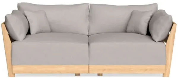 Modular Bondi Latte 2-Seater Sofa in Cloud | Classic Blend