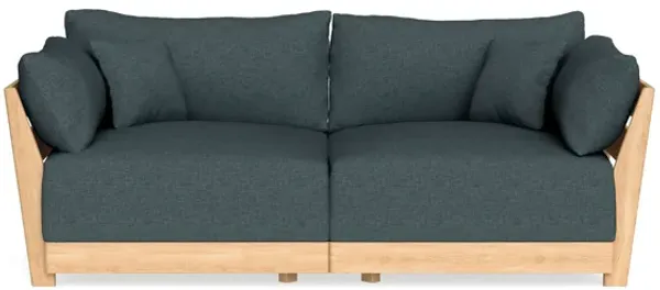 Modular Bondi Latte 2-Seater Sofa in Ocean Gray | Classic Blend