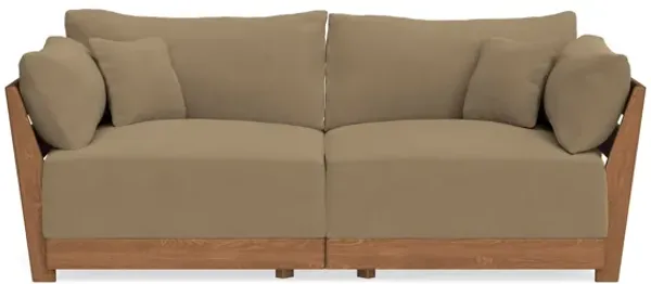 Modular Bondi Espresso 2-Seater Sofa in Macchiato | Classic Blend