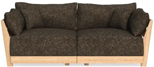 Modular Bondi Latte 2-Seater Sofa in Phantom | Classic Blend