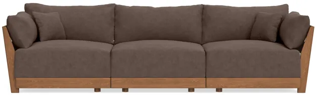 Modular Bondi Espresso 3-Seater Sofa in Chocolate | Classic Blend