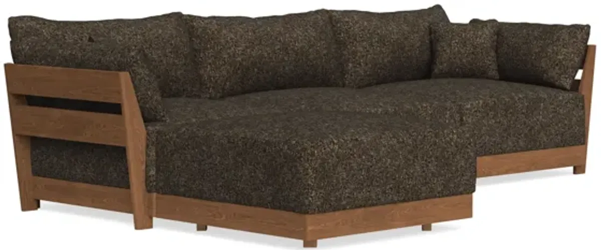 Modular Bondi Espresso 3-Seater Sectional in Phantom | Classic Blend