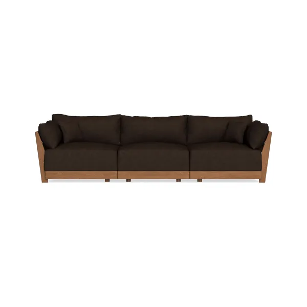 Modular Bondi Espresso 3-Seater Sofa in Espresso | Classic Blend