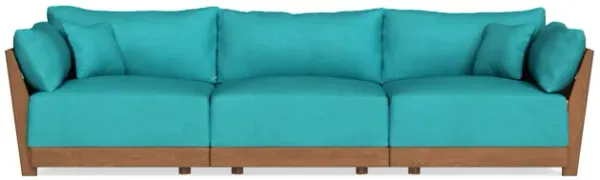 Modular Bondi Espresso 3-Seater Sofa in Pool | Classic Blend