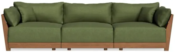 Modular Bondi Espresso 3-Seater Sofa in Fern | Classic Blend