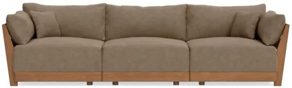 Modular Bondi Espresso 3-Seater Sofa in Coffee | Classic Blend