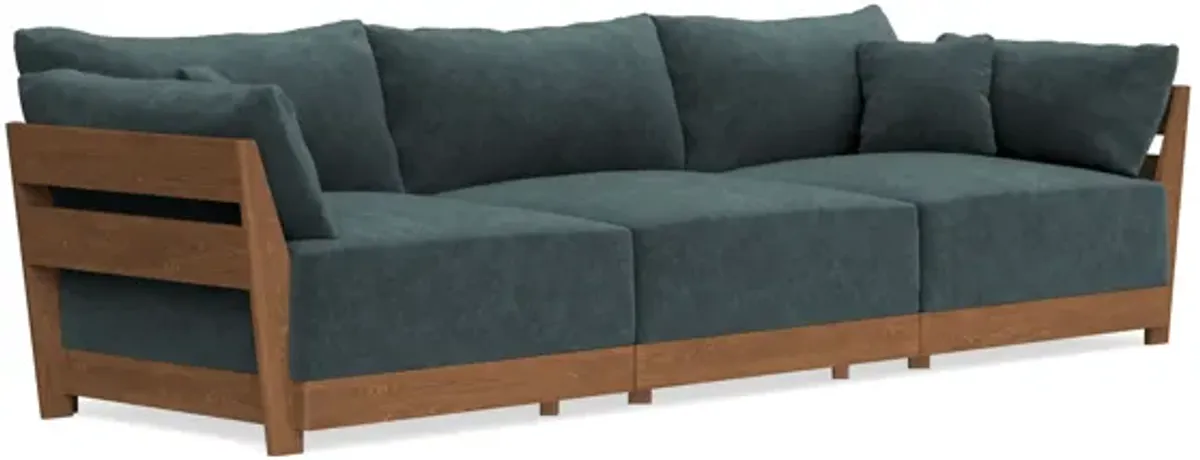 Modular Bondi Espresso 3-Seater Sofa in Nightfall | Classic Blend