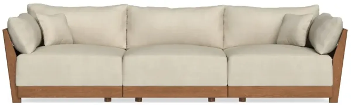 Modular Bondi Espresso 3-Seater Sofa in Almond | Classic Blend