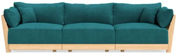 Modular Bondi Latte 3-Seater Sofa in Ocean | Classic Blend