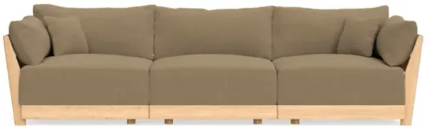 Modular Bondi Latte 3-Seater Sofa in Macchiato | Classic Blend