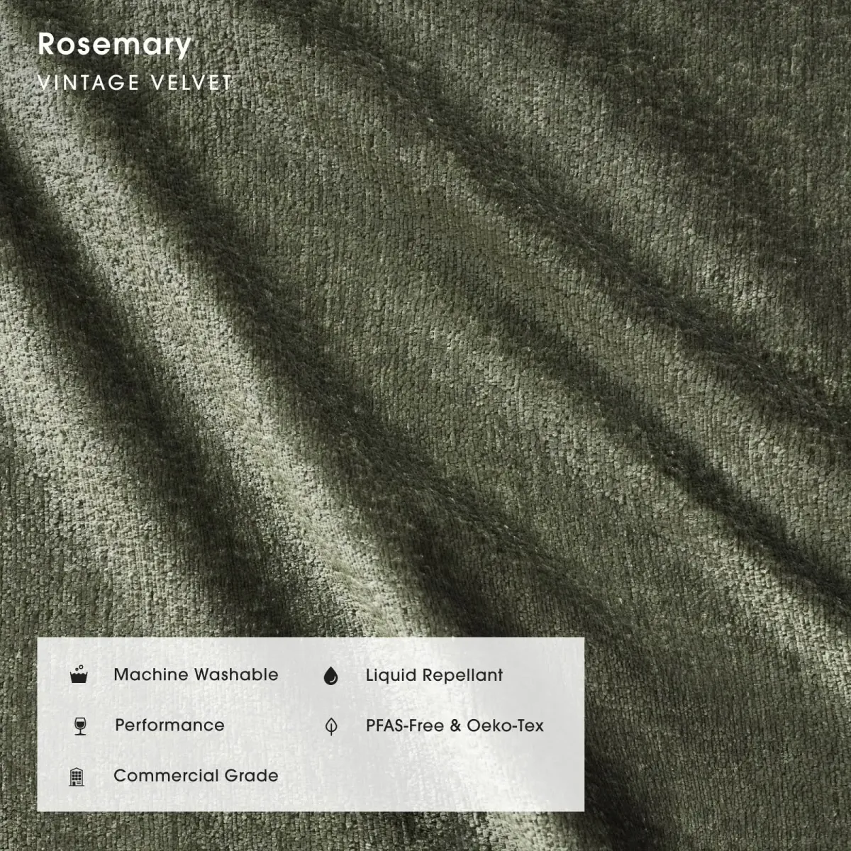 Modular Bondi Latte 3-Seater Sofa in Rosemary | Memory Foam Blend