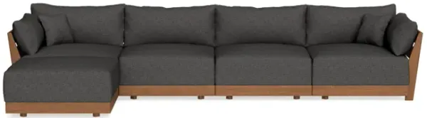 Modular Bondi Espresso 4-Seater Sectional in Graphite | Classic Blend