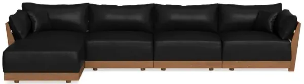 Modular Bondi Espresso 4-Seater Sectional in Onyx | Classic Blend