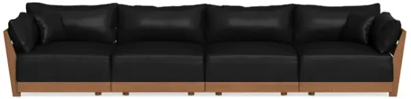 Modular Bondi Espresso 4-Seater Sofa in Onyx | Classic Blend