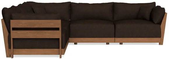 Modular Bondi Espresso 5-Seater Corner Sectional in Espresso | Classic Blend