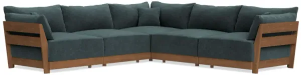 Modular Bondi Espresso 5-Seater Corner Sectional in Nightfall | Classic Blend