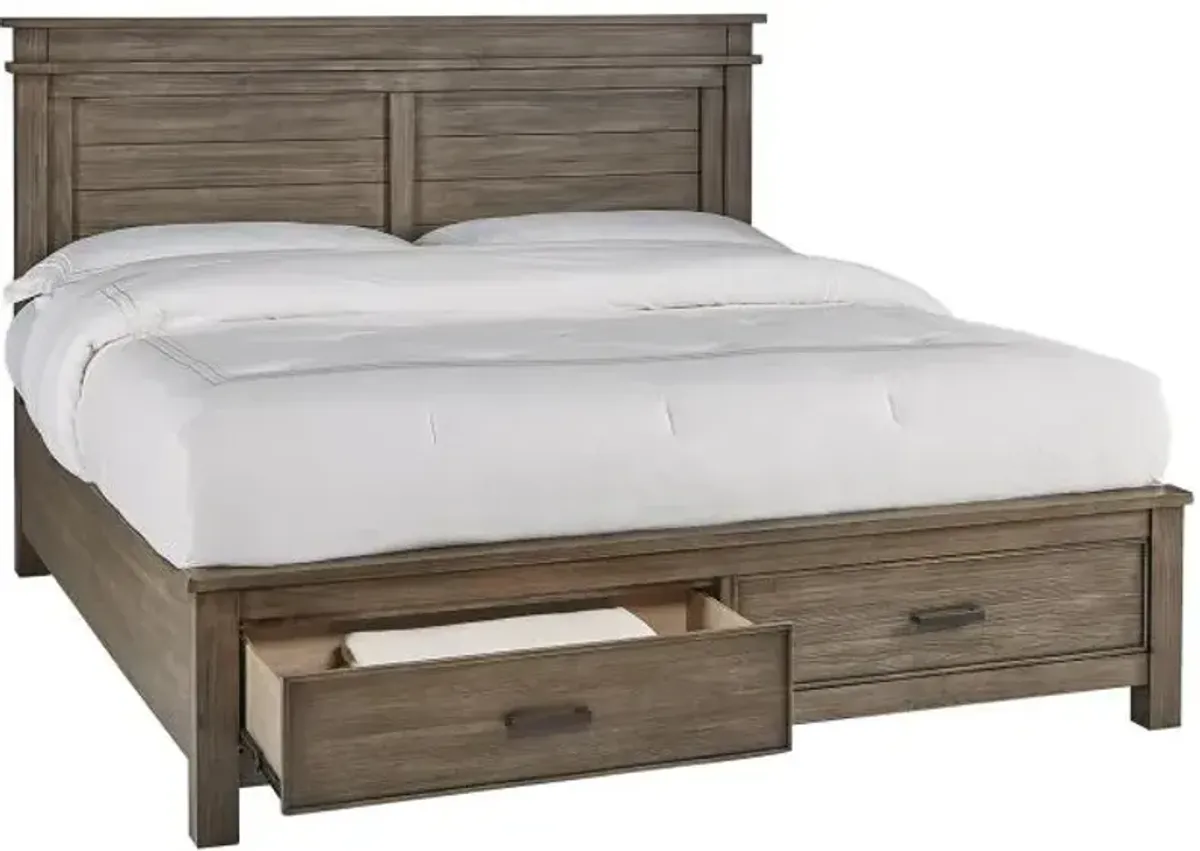 Rivington Eastern King Panel Storage Bed