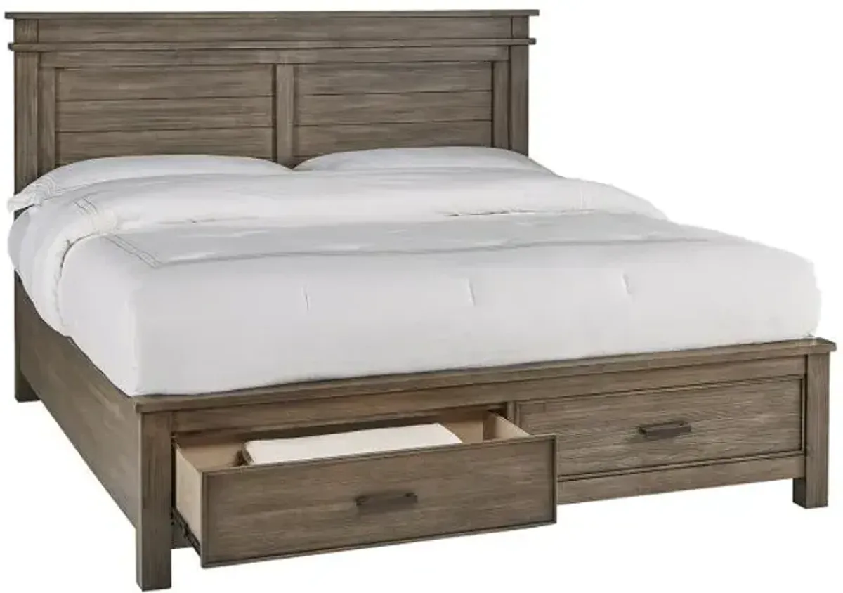 Rivington Eastern King Panel Storage Bed