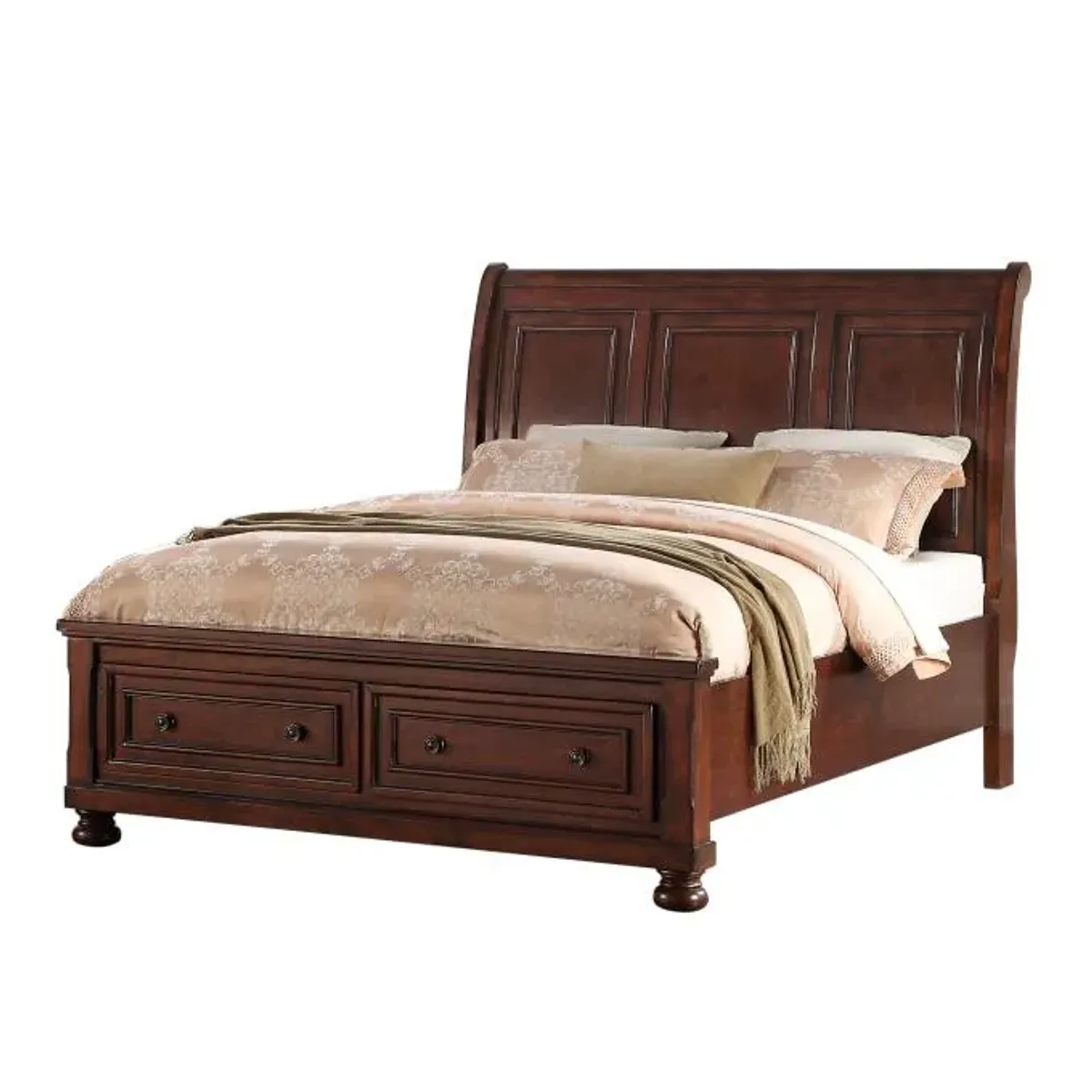 Cortland - New! Queen Sleigh Bed