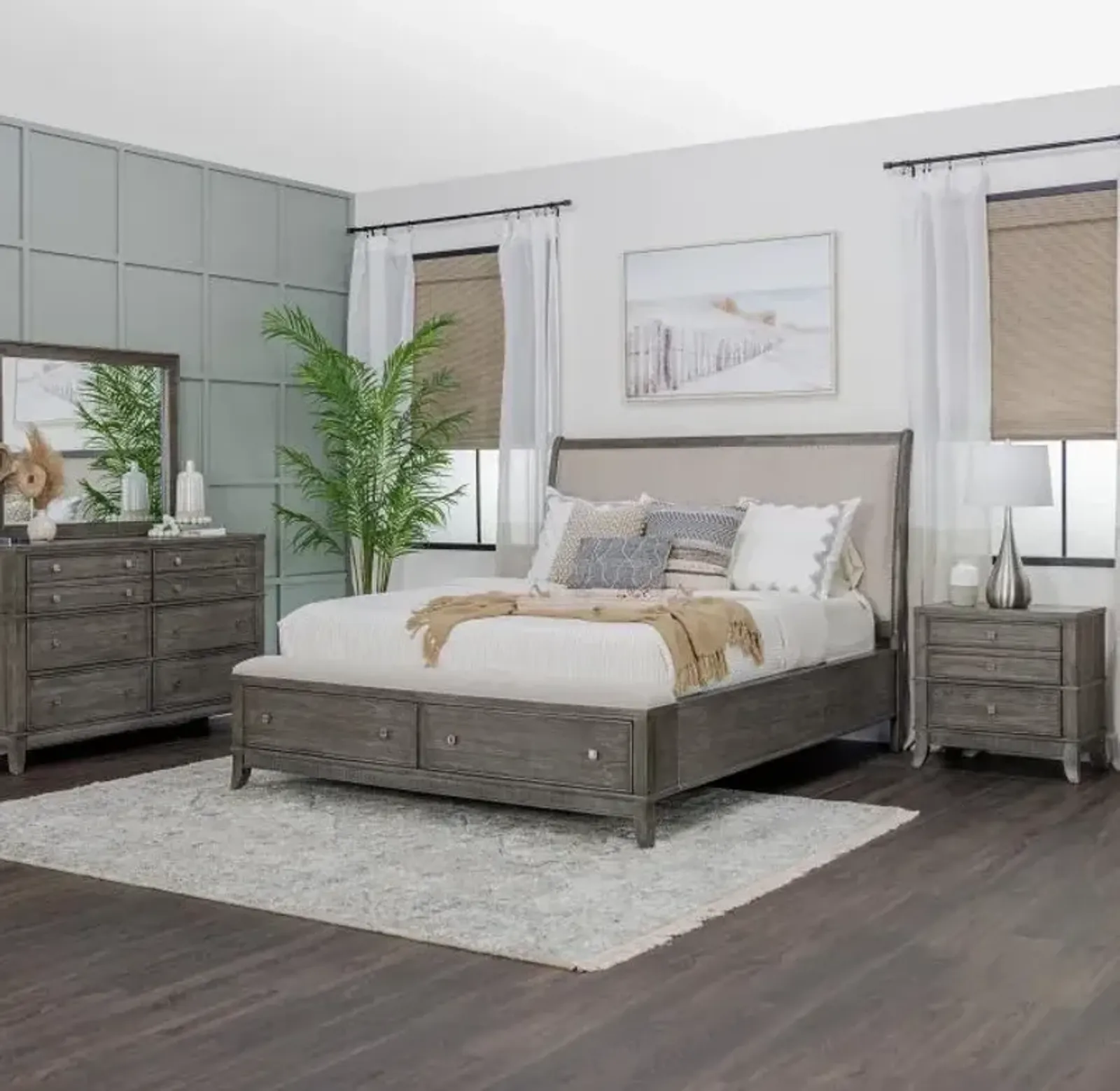 Manning Gray Bedroom Set