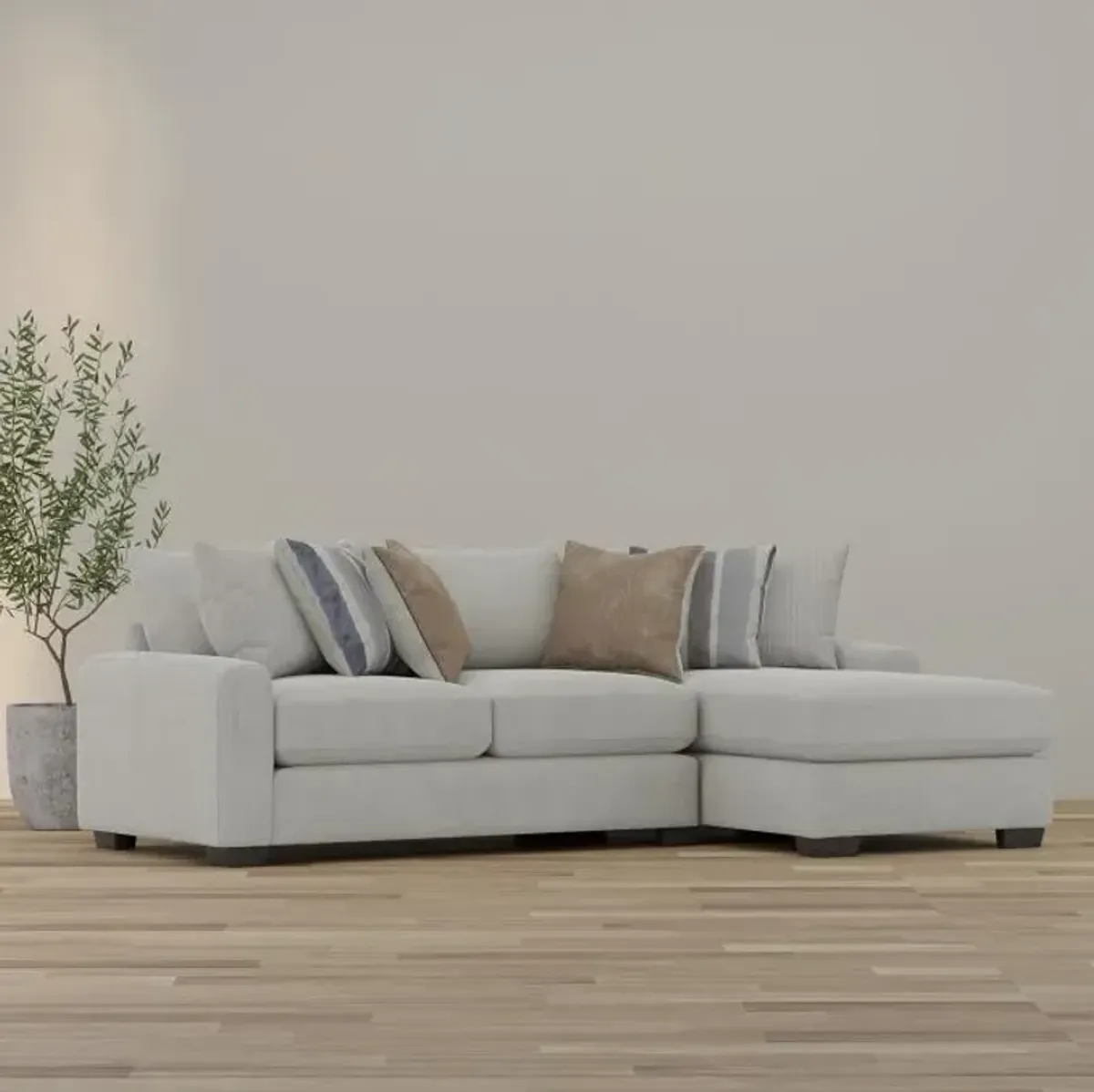 Landon 2pc Right Chaise Sectional