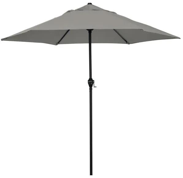 Market 9' Round Push-Tilt Umbrella