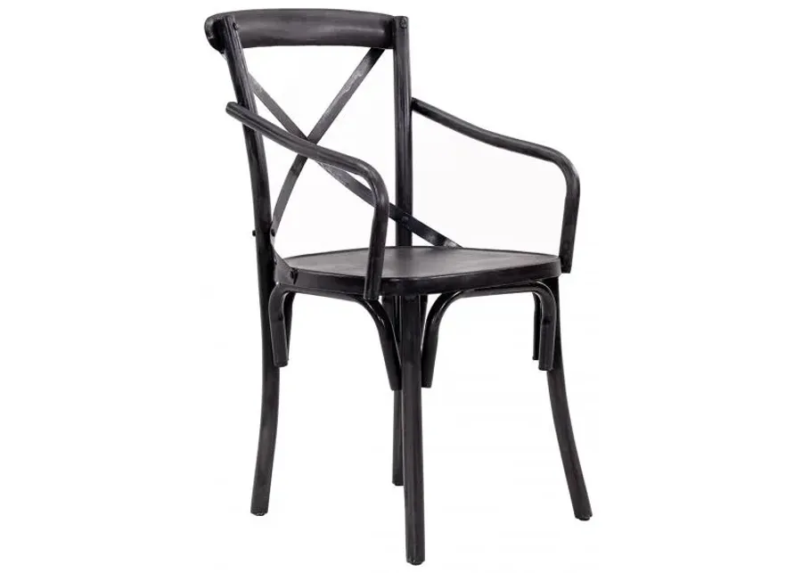 Boulevard Metal Arm Chair