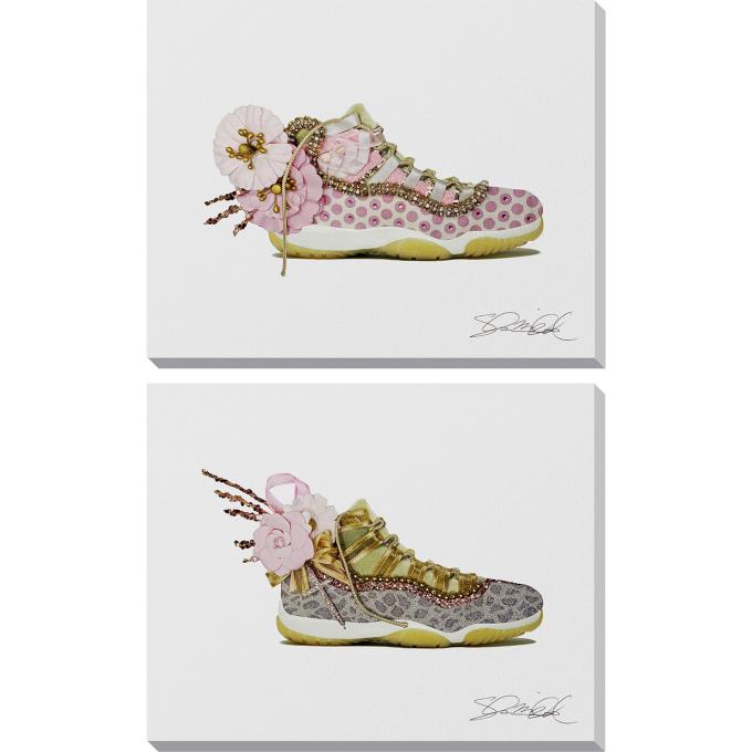 High Tops Wall Art Set of 2