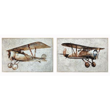 Vintage Airplanes Wall Art