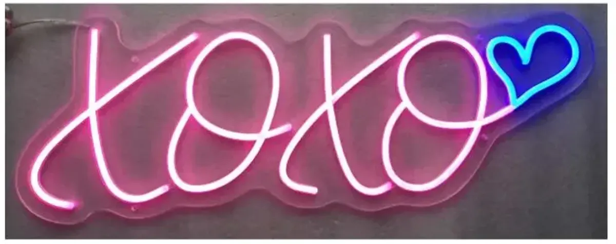 Xoxo Neon Wall Sign