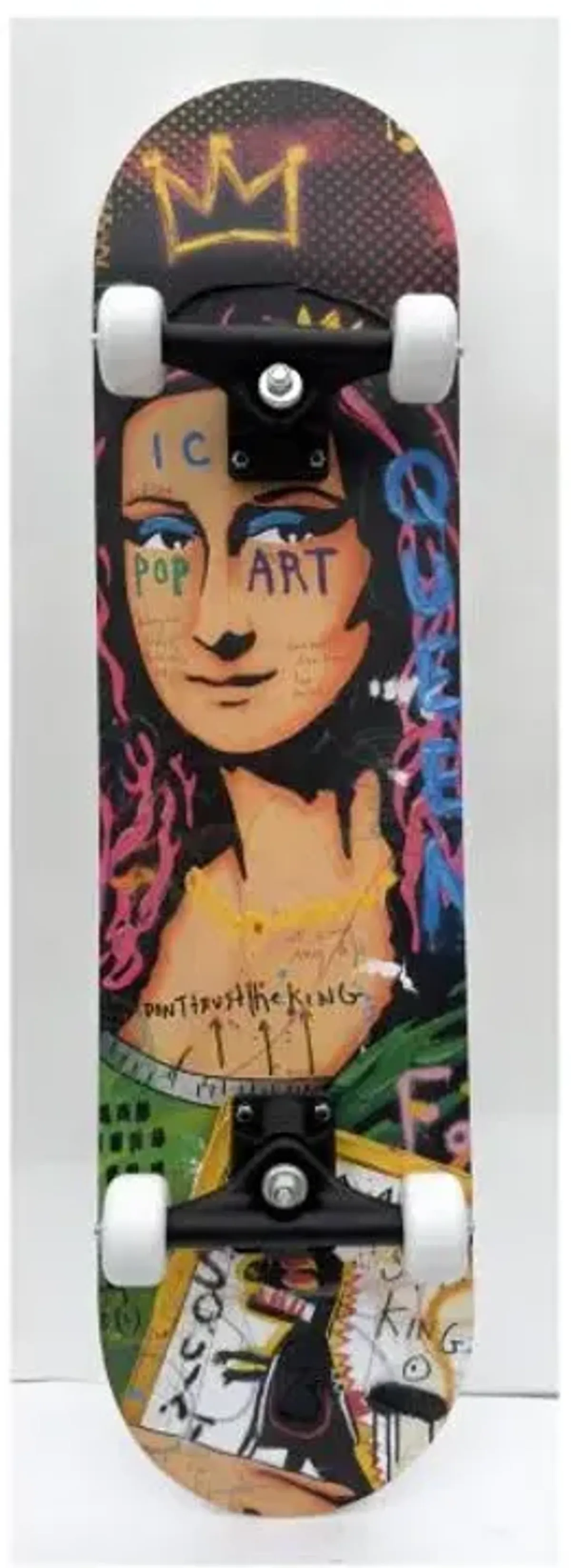 Mona Lisa Skateboard Wall Decor