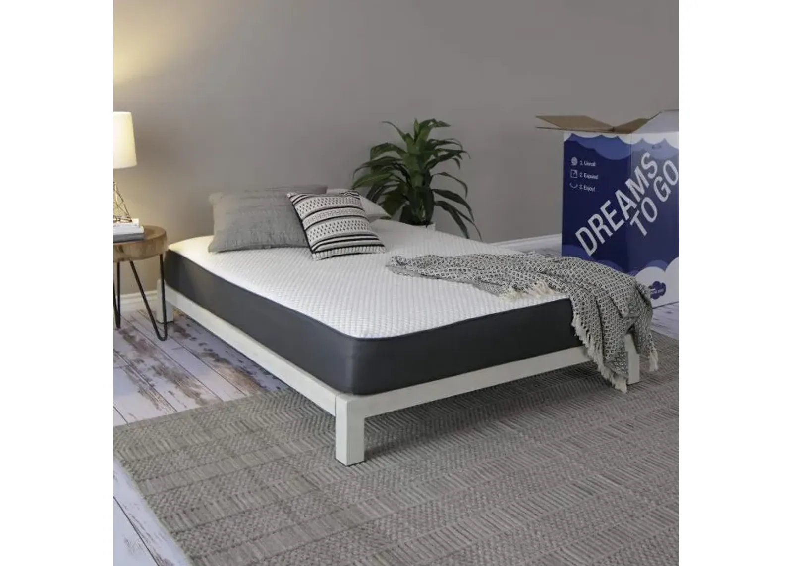 Dream Maker Queen Mattress & Clarity II Adjustable Power Base