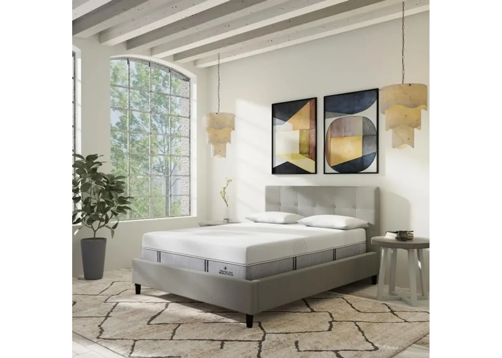 Titanium Gel Firm Twin Xtra Long Mattress