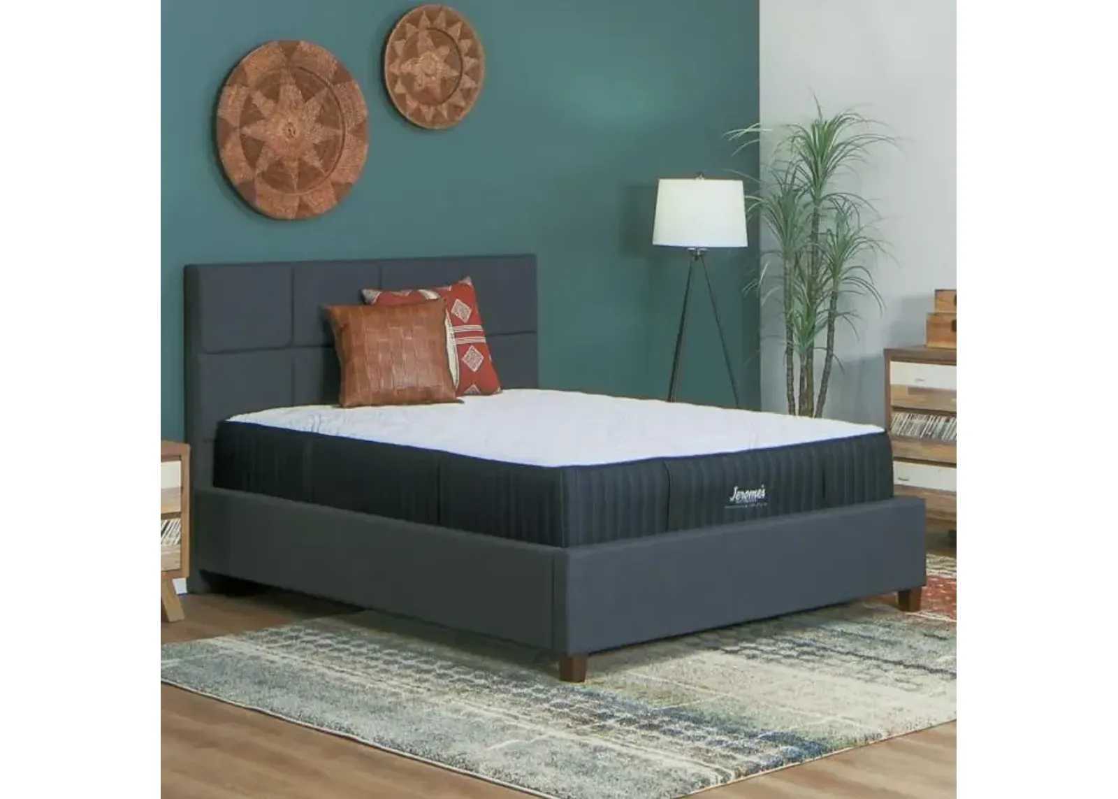 Rejuvenate III Firm Split California King Mattress & 2 Contempo IV Adjustable Power Bases