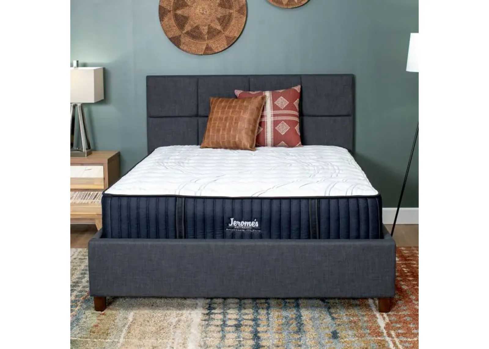 Rejuvenate III Firm California King Mattress & 2 Standard Foundations