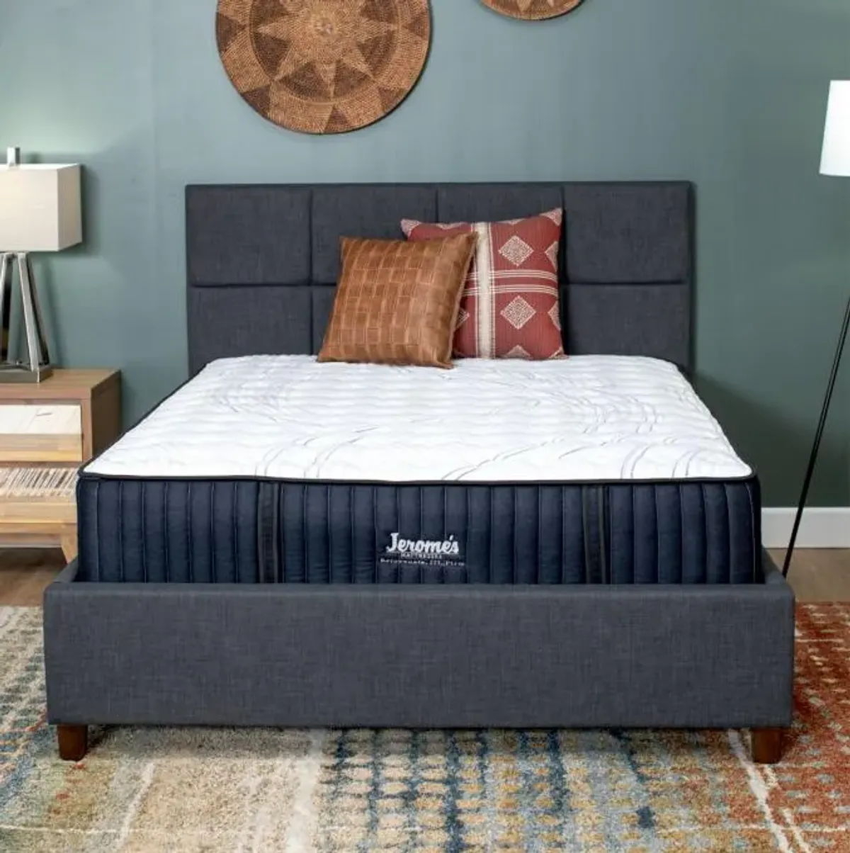 Rejuvenate III Firm California King Mattress & 2 Standard Foundations