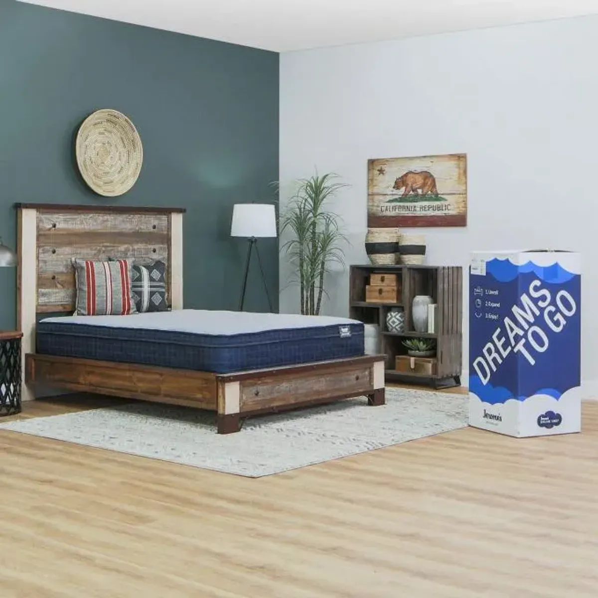 Classics Firm BIB Twin XL Firm Mattress-in-aBox