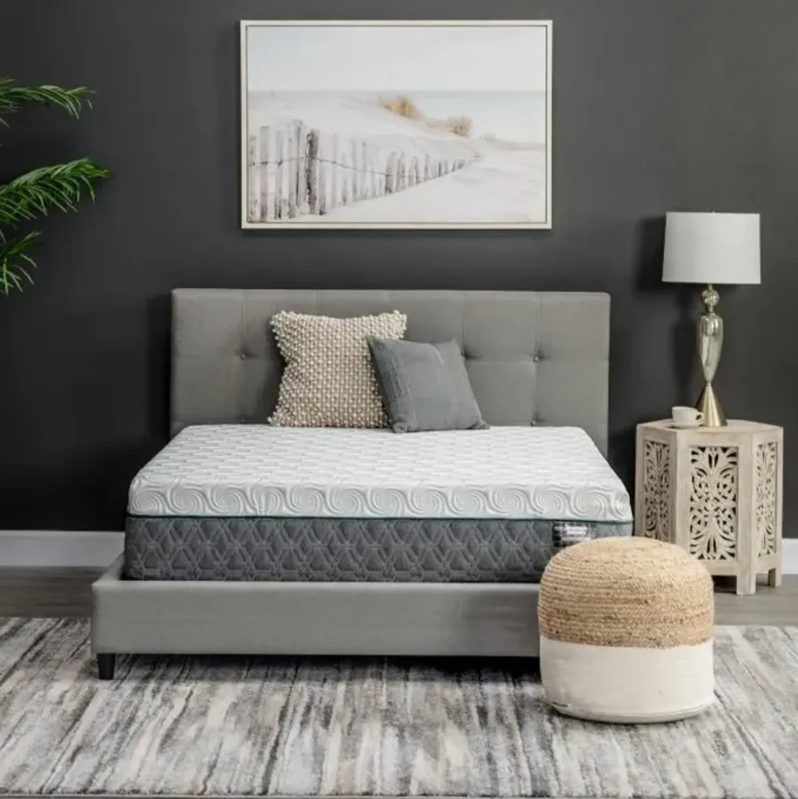 Pro Hybrid Medium Full Mattress & Standard Foundation