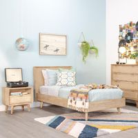 Crosby Twin Panel Bed