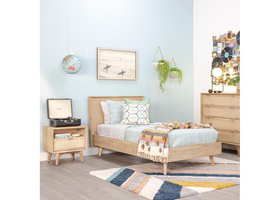 Crosby Natural Youth Bedroom Set