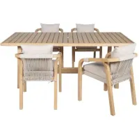 Byron Bay 5pc Outdoor Dining Set
